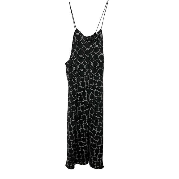 NY & CO MIDI COCKTAIL/PARTY DRESS, WOMENS, 10, BLACK & WHITE CIRCULAR PATTERN - Picture 5 of 11
